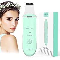 ANLAN Peeling Ultrasónico Facial Skin Scrubber Exfoliación Facial Ultrasónica Limpiador de Poros para Limpieza Facial y…